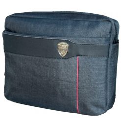 SMALL FINE WEAVE POLYESTER TABLET FOLIO BAG A-1018