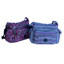 MEDIUM PRINTED CRINKLE NYLON SLING C-5021