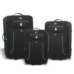 3PCE RIP-STOP POLYESTER LUGGAGE SET L-158