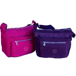 MEDIUM CRINKLE NYLON SLING BAG C-5011