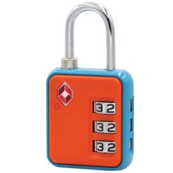 TSA COMBINATION LOCK TWO-TONE T-069
